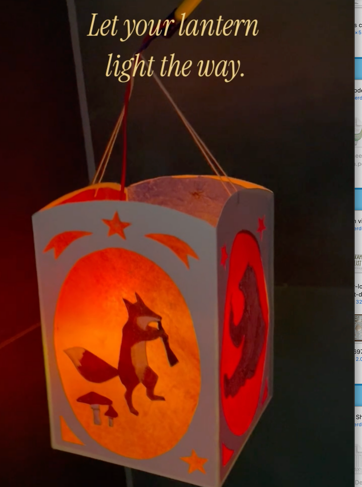 Sint-Maarten lampion maken: gratis bouwplaat om te printen