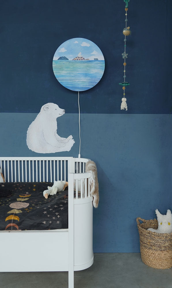 Little Polar Bear wall decal