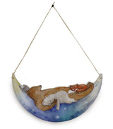 Wooden Moon hanger
