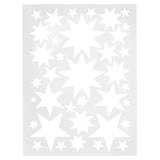 White Starry Sky Stickers